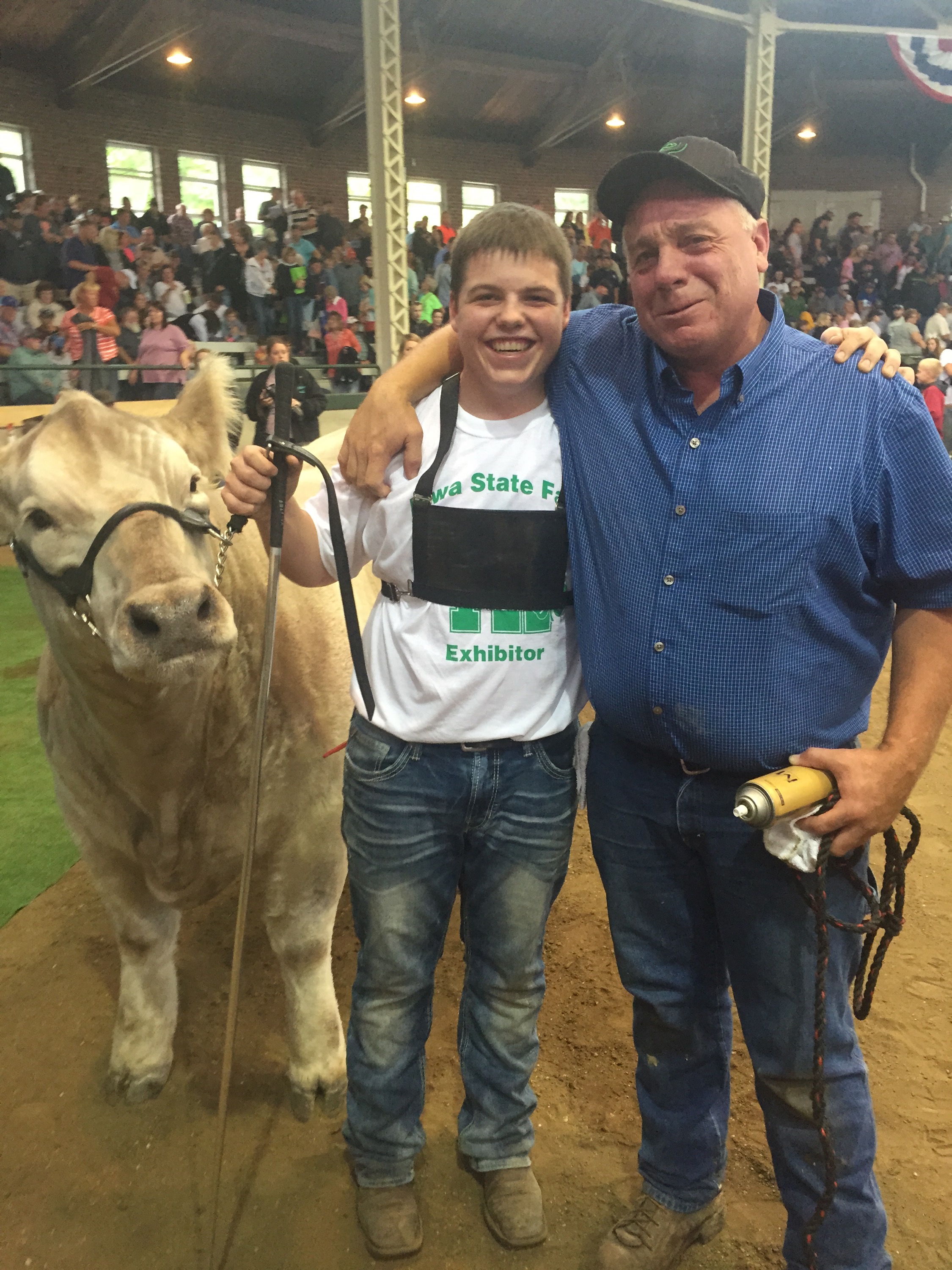 Grand Champion Steer Iowa State Fair Raised By Justin Mogck Tripp